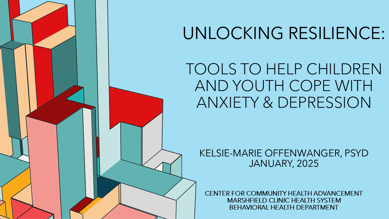 Blocks stacked with Webinar information